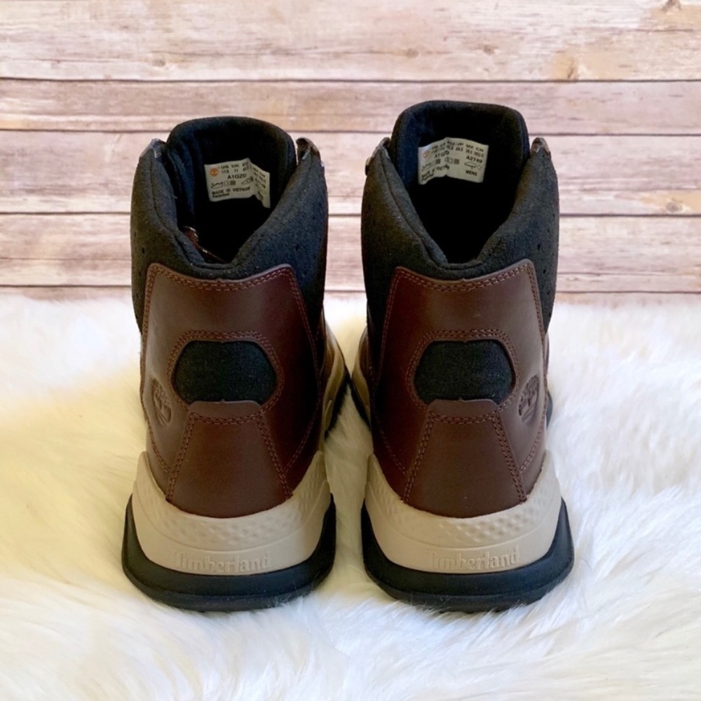 Timberland CityForce Future Hiker Dark Brown Boots - Picture 6 of 7